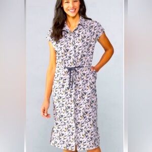 rei sun up shirt dress Women's SunFree UPF Dress SZLSS5808 / Garden Mist Bluegrey / XS